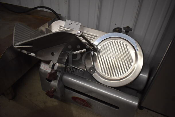 Globe 400 Stainless Steel Commercial Countertop Automatic Meat Slicer w/ Blade Sharpener. 115 Volts, 1 Phase. 26x22x19. Tested and Working! - Image 2 of 8