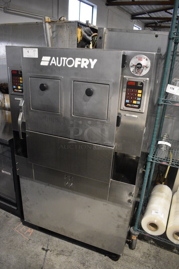 Autofry Model MTI-40E Stainless Steel Commercial Floor Style Electric Powered Ventless Fryer. 240 Volts, 1 Phase. 36x32x64 - Image 2 of 8