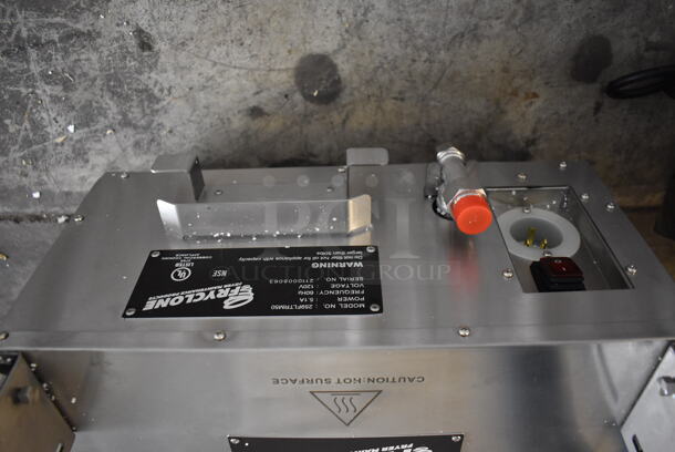 BRAND NEW! Fryclone 259FLTRM50 Stainless Steel Commercial Portable Oil Filtration System for Fryers on Commercial Casters. 120 Volts, 1 Phase. 17x33x36 - Image 6 of 7