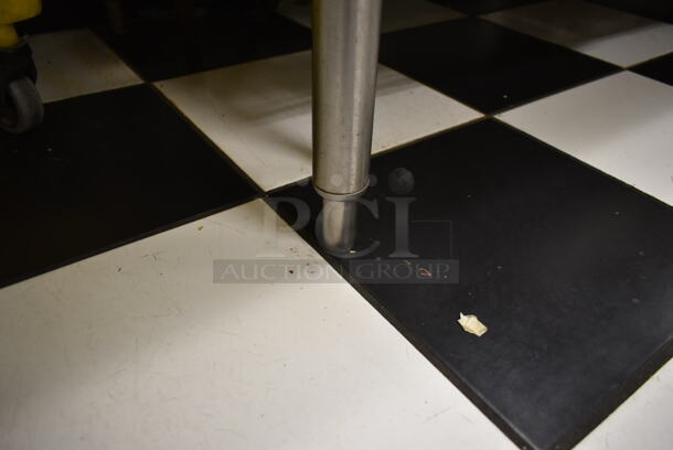 Stainless Steel Commercial Table w/ Sink Bay, Faucet and Handles. Does Not Include Contents. BUYER MUST REMOVE. (kitchen) - Image 4 of 7