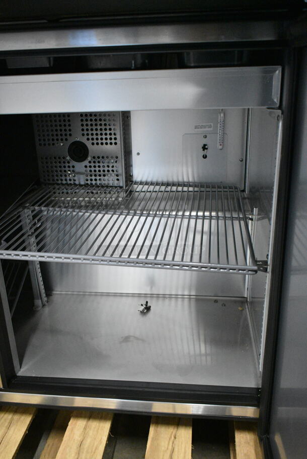 BRAND NEW SCRATCH AND DENT! 2024 True TFP-72-30M-D-6 Stainless Steel Commercial 6 Drawer Mega Top Refrigerated Sandwich Prep Table. 115 Volts, 1 Phase. Tested and Working! - Image 7 of 8