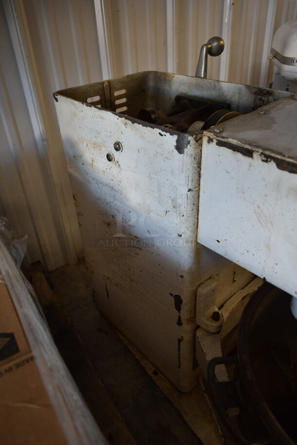 Metal Commercial Planetary Dough Mixer w/ Metal Mixing Bowl, Dough Hook, Paddle and Whisk Attachments. Tested and Working! - Image 7 of 8