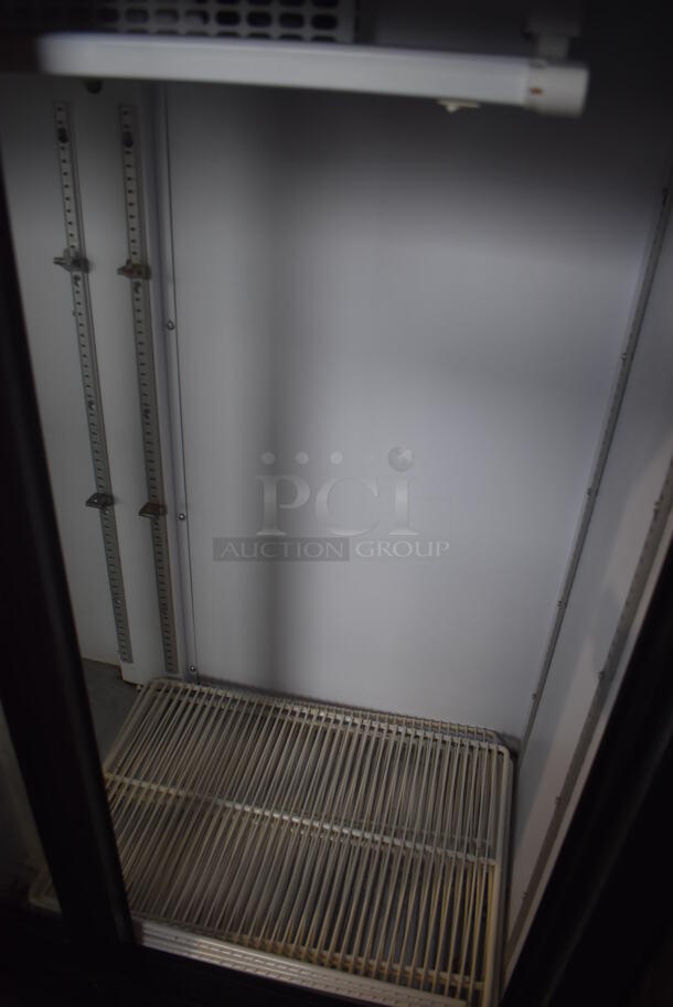 QBD DC4154SL Metal Commercial 2 Door Reach In Cooler Merchandiser. 120 Volts, 1 Phase. 47x21x55. Tested and Powers On But Does Not Get Cold - Image 3 of 6