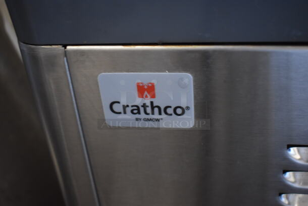 Crathco Stainless Steel Commercial Countertop 3 Hopper Refrigerated Beverage Machine. 120 Volts, 1 Phase. Tested and Powers On But Parts Do Not Move - Image 6 of 8