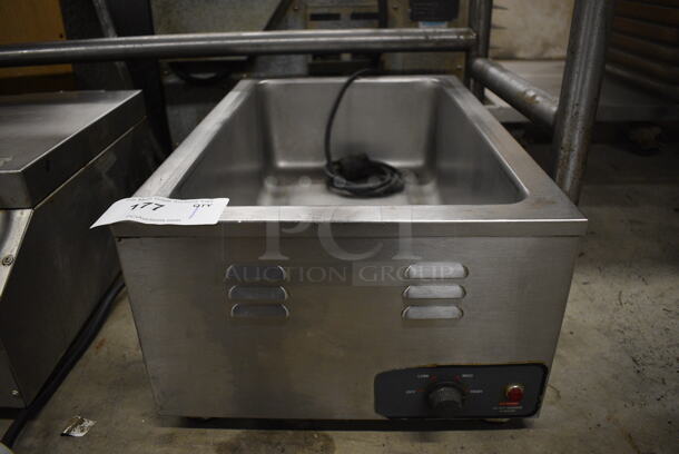 2010 Nemco Model 6055A Stainless Steel Commercial Countertop Food Warmer. 120 Volts, 1 Phase. 14.5x22.5x9. Tested and Working! - Image 1 of 5