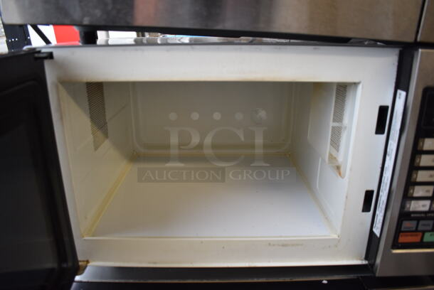 2014 Panasonic NE-1054F T Metal Countertop Microwave Oven. 120 Volts, 1 Phase. 20x13x11 - Image 6 of 6