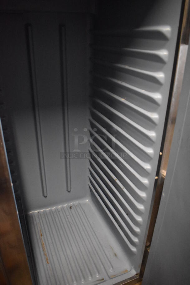 Delfield 6000 XL Stainless Steel Commercial 2 Door Reach In Freezer. 51x32x75. Tested and Working! - Image 5 of 5