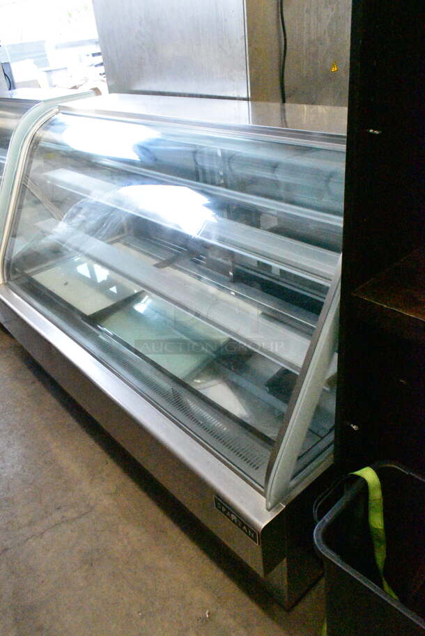 Spartan BCB72 Stainless Steel Commercial Floor Style Deli Display Case Merchandiser on Commercial Casters. 110 Volts, 1 Phase. Tested and Working! - Image 2 of 12