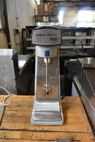 Waring 31DM43 Metal Commercial Countertop Drink Mixer. 120 Volts, 1 Phase. Tested and Does Not Power On