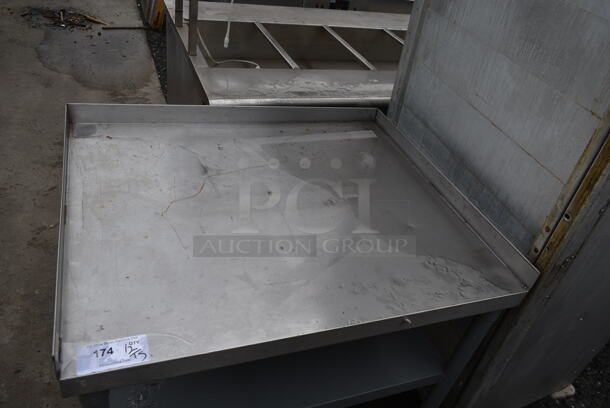 Stainless Steel Commercial Equipment Stand w/ Under Shelf.  - Image 2 of 4