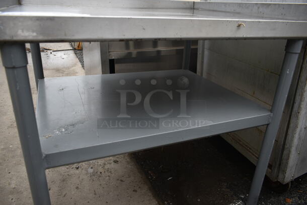 Stainless Steel Commercial Equipment Stand w/ Under Shelf.  - Image 3 of 4