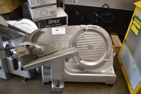 Hobart 2812 Stainless Steel Commercial Countertop Meat Slicer. 120 Volts, 1 Phase. Tested and Does Not Power On