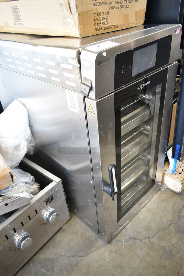 BRAND NEW SCRATCH AND DENT! 2024 Alto Shaam VMC-H4H Stainless Steel Commercial Electric Powered Vector Multi-Cook Oven. 208-240 Volts, 3 Phase. - Image 3 of 12