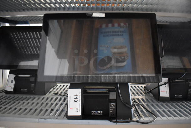Touch Dynamic Breeze 185 All In One POS System 19" Monitor w/ Credit Card Reader and Receipt Printer - Image 1 of 3