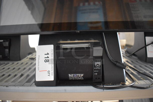 Touch Dynamic Breeze 185 All In One POS System 19" Monitor w/ Credit Card Reader and Receipt Printer - Image 2 of 3