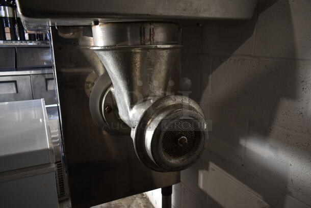 Biro 5 42 48 52 Stainless Steel Commercial Floor Style Meat Grinder. 200-240 Volts, 3 Phase. - Image 4 of 10