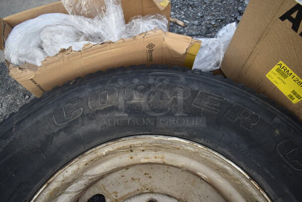 ALL ONE MONEY! Lot of Cooper CSD 444 Regroovable R-14439 Tire - Image 6 of 10