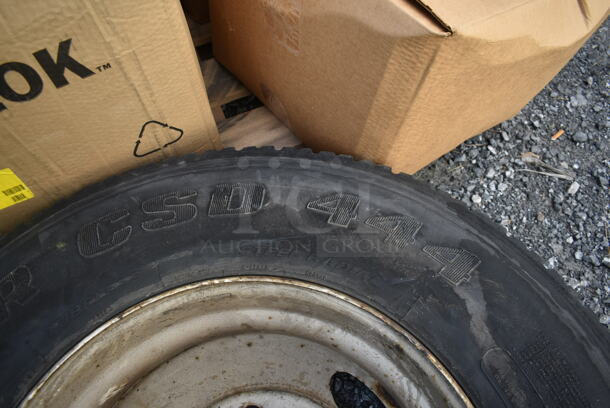 ALL ONE MONEY! Lot of Cooper CSD 444 Regroovable R-14439 Tire - Image 7 of 10