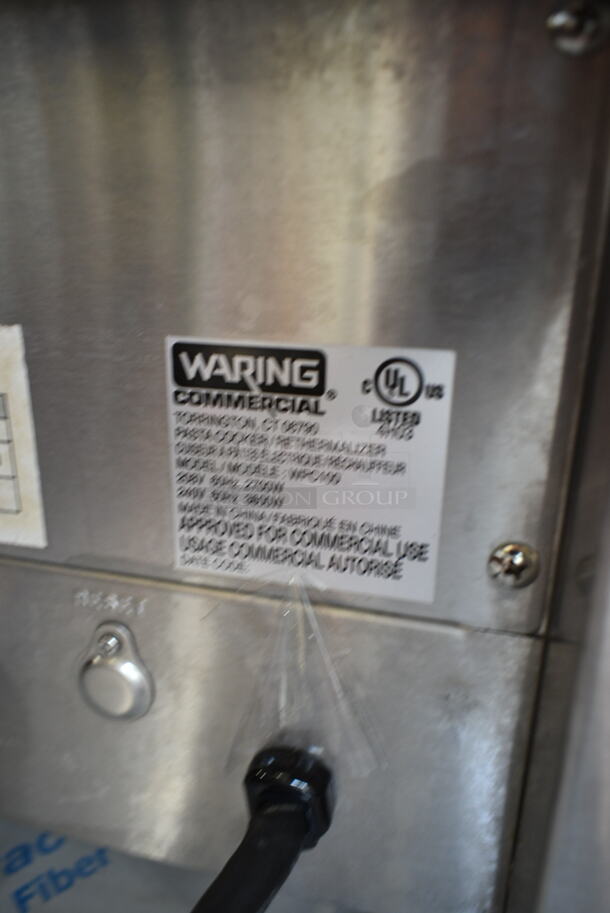 Waring WPC100 Stainless Steel Commercial Countertop Electric Powered Pasta Cooker. 208/240 Volts. - Image 7 of 7