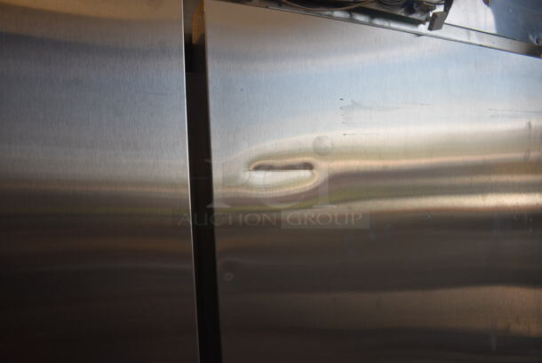 Turbo Air Model MSR-49NM Stainless Steel Commercial 2 Door Reach In Cooler w/ Poly Coated Racks. 110-120 Volts, 1 Phase. 54x31x78 - Image 8 of 8