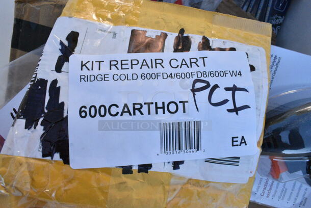 20 BRAND NEW Boxes Including 1907LVS32OZ 7 Lane Universal Gravity Feed Bottle Organizer for 32 oz. Bottles, 40716OZREGCJ Choice 16 oz. Pint Regular Mouth Glass Canning / Mason Jar with Silver Metal Lid and Band - 12/Pack, Hot Water Nozzle, 600CARTHOT Regency Hot Faucet Body Cartridge for 600FD4, 600FD8, and 600FW4 Series Faucets, Manitowoc 000007926 Manitowoc Ice 000007926 Lcd Housing Assy, 274JC3BAGBK Lavex Replacement Black Vinyl Bag for Janitor Cart, 808402 Tablecraft 402 2 Tbsp. Stainless Steel Coffee / Measuring Scoop, 3532U Anchor 12 oz Shelf Zombie Glasses, 167NLG1018 Winco Natural Latex Rubber Black One Size Fits Most 18" Unlined Gloves, 3CA-L-BB Changer Agitator Mop, Acopa Jumbo Steak Knives, 176FBPE18265 Choice 26" x 18" x 15" White Polyethylene Food Storage Box. 20 Times Your Bid!  - Image 6 of 12