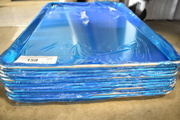 12 BRAND NEW SCRATCH AND DENT! Choice 407BUNFULL Full Size 18" x 26" 19 Gauge Wire in Rim Aluminum Bun Pan / Sheet Pan. 12 Times Your Bid! - Image 3 of 5