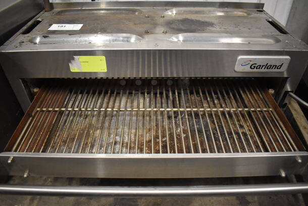 Garland Stainless Steel Commercial Natural Gas Powered Cheese Melter. 37x27x24 - Image 4 of 5