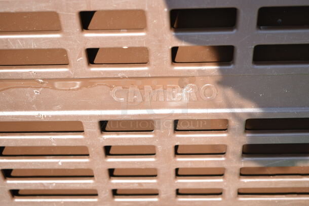 3 Cambro Brown Poly Dunnage Racks. 3 Timer Your Bid! - Image 3 of 3