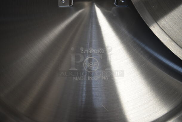 2 BRAND NEW SCRATCH AND DENT! Choice  471SPC100 20 13/16" Aluminum Pot / Pan Cover. 2 Times your Bid!  - Image 4 of 7