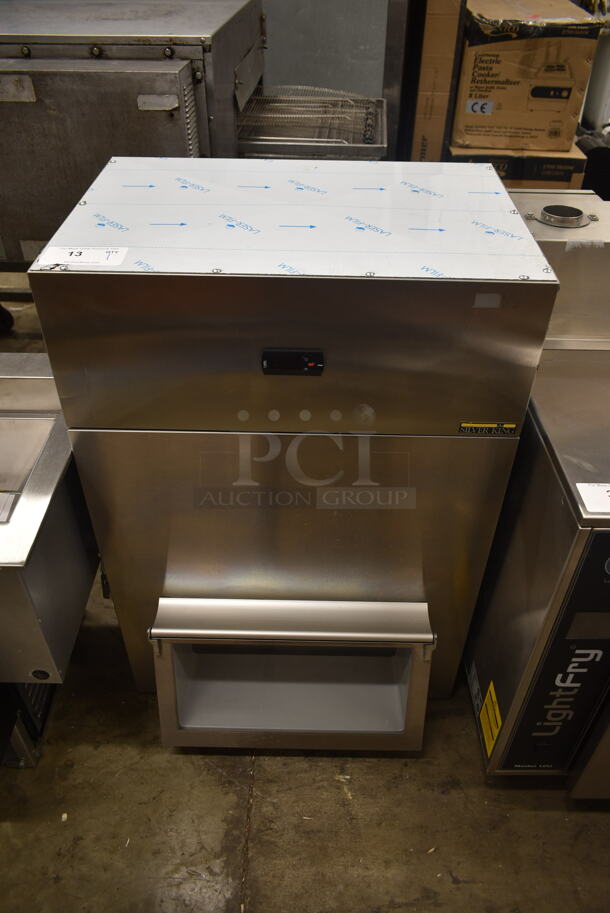 BRAND NEW SCRATCH AND DENT! Silver King SK2SB/C13 Stainless Steel Commercial Countertop Lettuce Crisper. 115 Volts, 1 Phase.  Tested and Working!