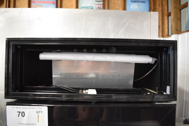 Galaxy SD105B Metal Commercial Single Door Reach In Cooler Merchandiser. 110-120 Volts, 1 Phase. Cannot Test Due To Cut Power Cord - Image 5 of 6