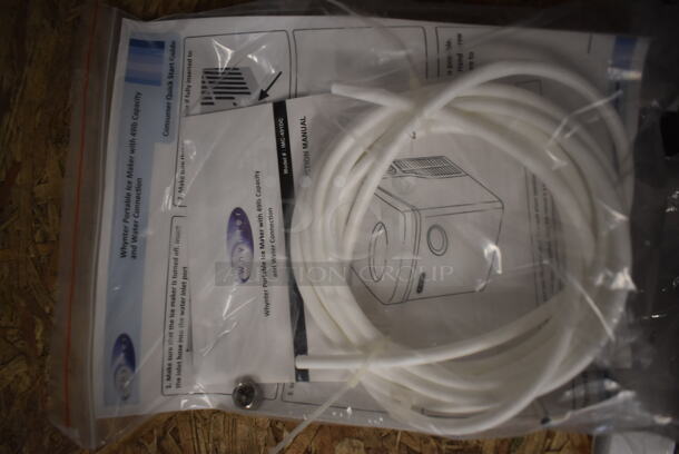 BRAND NEW SCRATCH AND DENT! Whynter IMC-491DC Stainless Steel Commercial Countertop Portable Ice Maker. 115 Volts, 1 Phase. 14x17x16. Tested and Working! - Image 6 of 9