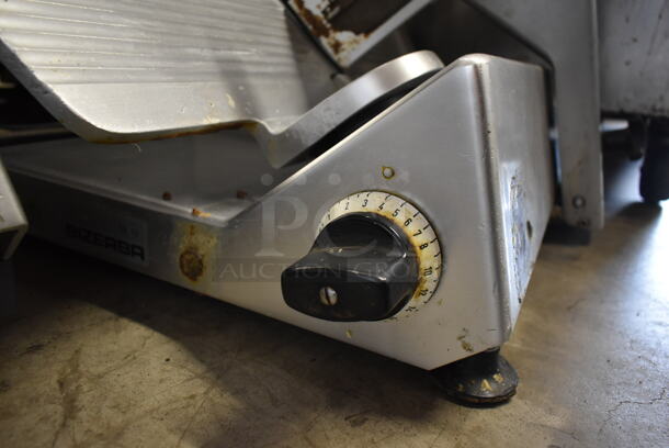 Bizerba SE 12 Stainless Steel Commercial Countertop Meat Slicer. 120 Volts, 1 Phase. Tested and Working! - Image 7 of 9