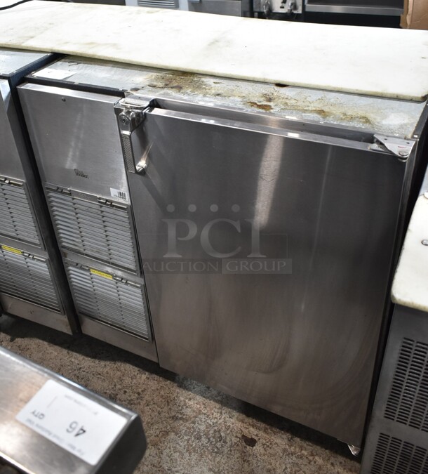 Glastender BB36-L1-XNH(R) Stainless Steel Commercial Single Door Direct Draw Kegerator w/ 3 Couplers. 115 Volts, 1 Phase. Tested and Working! - Image 1 of 4