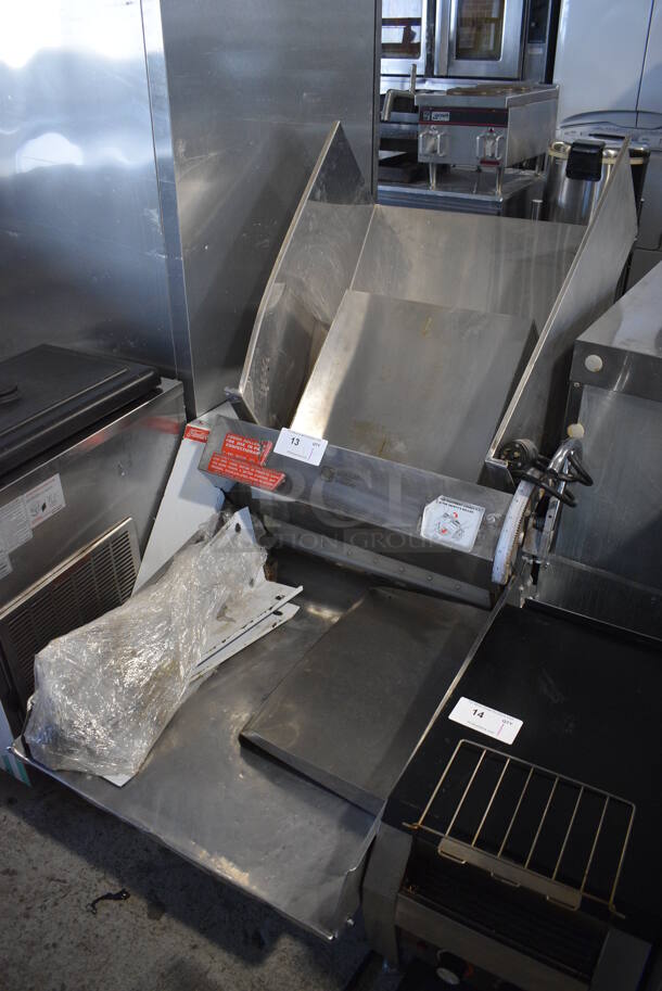 Fleetwood Metal Commercial Countertop Dough Roller Sheeter. 208-220 Volts, 1 Phase. 32x50x47 - Image 2 of 7