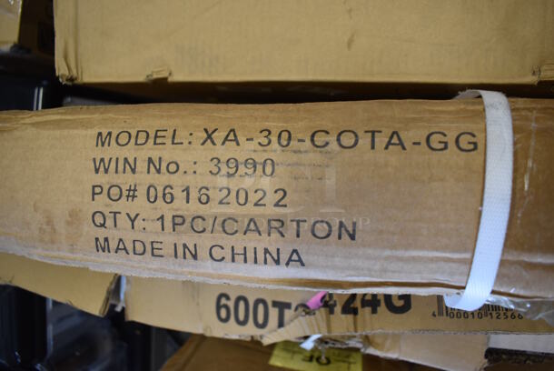 BRAND NEW SCRATCH AND DENT! Flash Furniture XA-30-COTA-GG 30" Round Table - Image 2 of 5