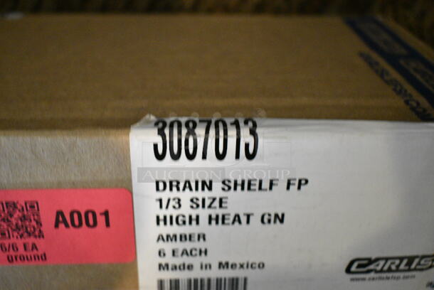Metal 3 Tier Cart on Commercial Casters w/ Contents Including Poly Bins. (secondary dining room) - Image 5 of 10