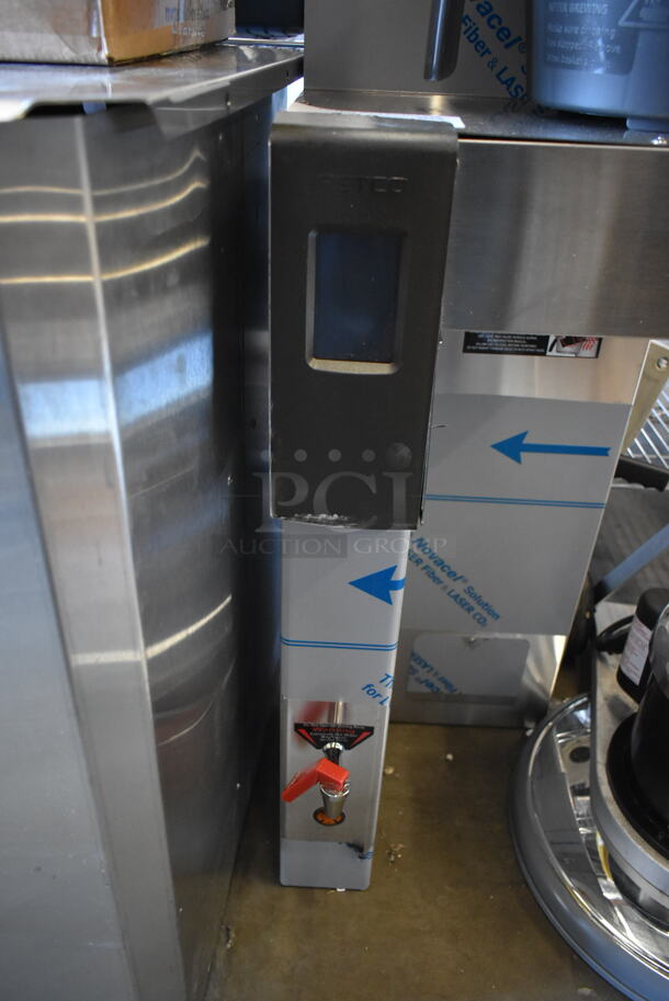 BRAND NEW SCRATCH AND DENT! 2023 Fetco CBS-2151-XTS XTS Series Stainless Steel Single Automatic Coffee Brewer w/ Hot Water Dispenser and Poly Brew Basket. Does Not Come w/ Satellite. 208-240 Volts, 1 Phase.  - Image 3 of 6