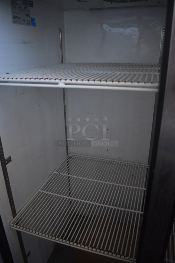 2013 True TG2R-2S 2 Door Stainless Steel Reach in Cooler w/ Poly Coated Racks. 115 Volt, 1 Phase. Tested and Working! - Image 5 of 6