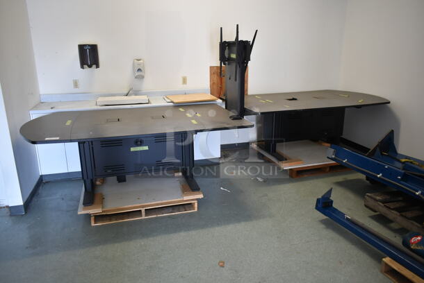 2 Desks. Stock Picture Used as Gallery. 2 Times Your Bid! (Main Building)
