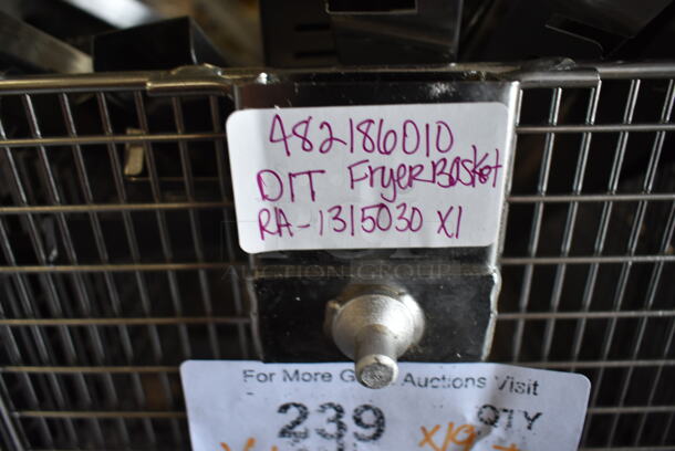 ALL ONE MONEY! Lot of 482186010 Metal Fry Basket and 18 Metal Pieces - Image 5 of 5