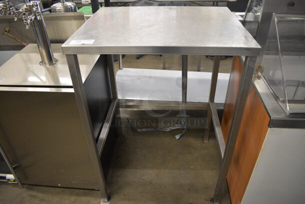 Stainless Steel Commercial Table. 32x27x45
