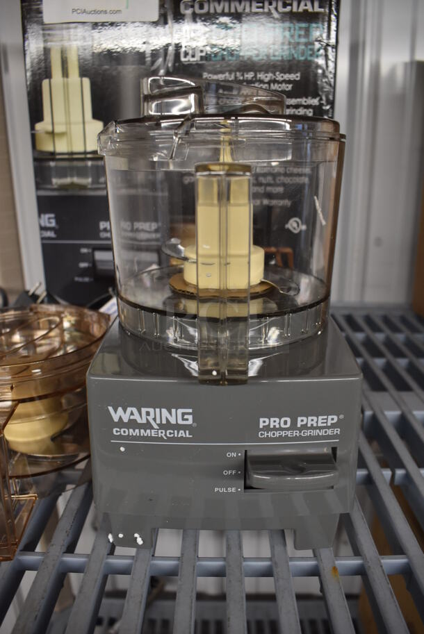 BRAND NEW IN BOX! Waring Pro Prep 0.75 Qt. Batch Bowl Food Processor with Chopper & Grinder Bowl. 5x8x10. Tested and Working! - Image 4 of 7