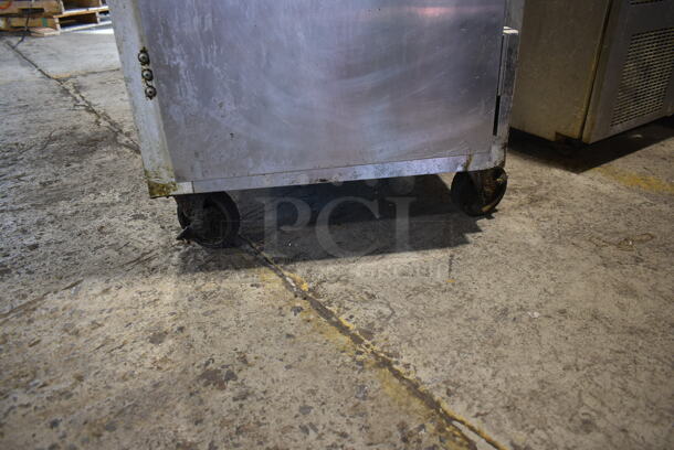 2016 Continental 1F Stainless Steel Commercial Single Door Reach In Freezer on Commercial Casters. 115 Volts, 1 Phase. Tested and Working! - Image 5 of 8