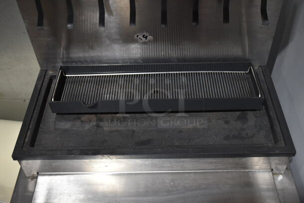 Cornelius CB2323 Stainless Steel Commercial 8 Flavor Carbonated Beverage Machine on Drop In Ice Bin. 115 Volts, 1 Phase.  - Image 3 of 11