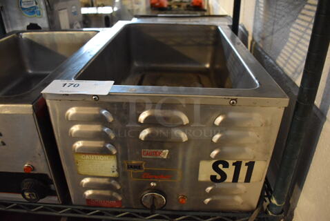 Duke Aerohot Stainless Steel Commercial Countertop Food Warmer. 120 Volts, 1 Phase. 14.5x23x10.5. Tested and Working!