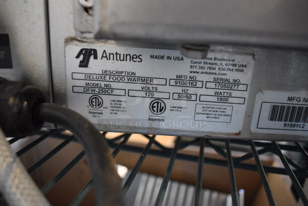 Antunes DFW-250CF Stainless Steel Commercial Countertop Deluxe Food Steamer. 120 Volts, 1 Phase. 17x17x8. Tested and Working! - Image 7 of 7