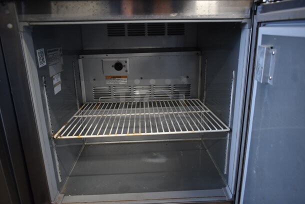 Beverage Air WTF27A Stainless Steel Commercial Single Door Undercounter Freezer on Commercial Casters. 115 Volts, 1 Phase. Tested and Working! - Image 4 of 5