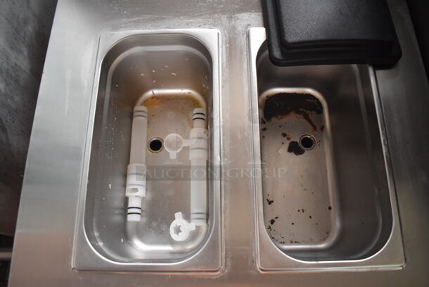 Vevor YKF-826T Stainless Steel Commercial Countertop 2 Flavor w/ Twist Soft Serve Ice Cream Machine. 110 Volts, 1 Phase. 21x31x30 - Image 5 of 7