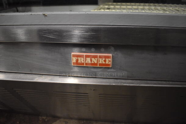 Franke Stainless Steel Commercial Floor Style Deli Display Case Merchandiser. 48x28x43. Tested and Does Not Power On - Image 5 of 5